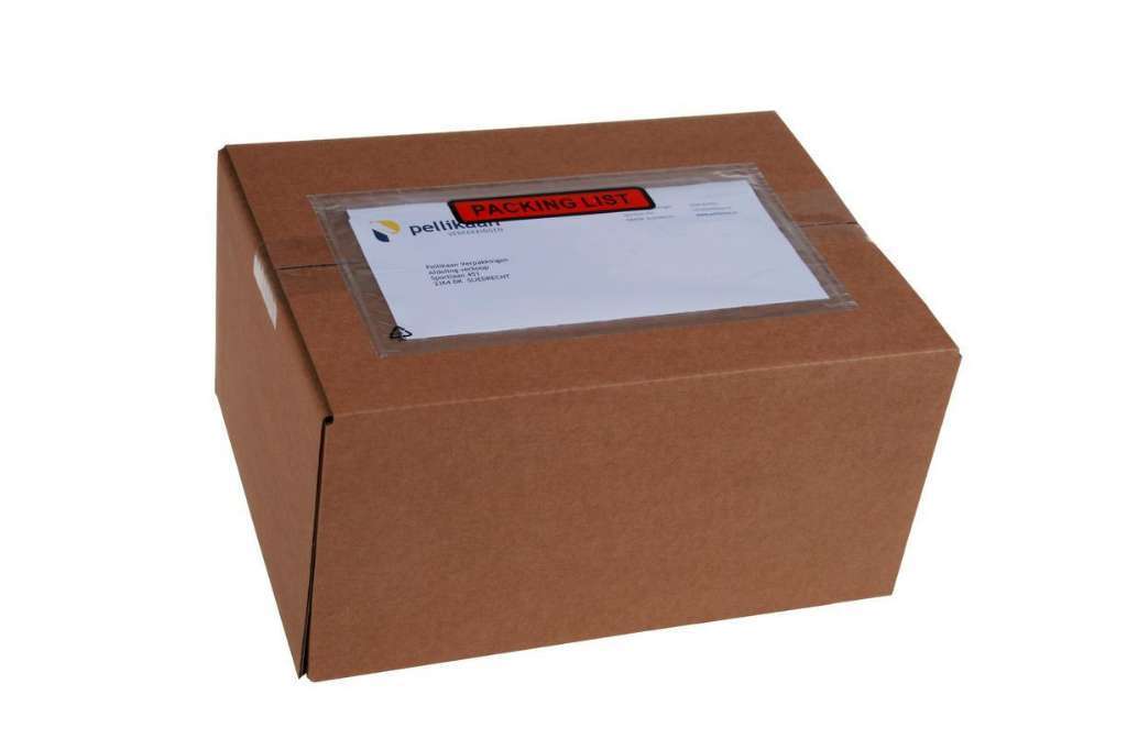 Afbeeldingen van Paklijst enveloppen 235x132mm bedrukt met PACKING LIST